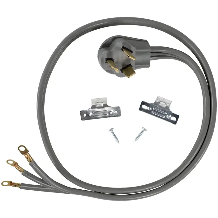 3-prong dryer power cord