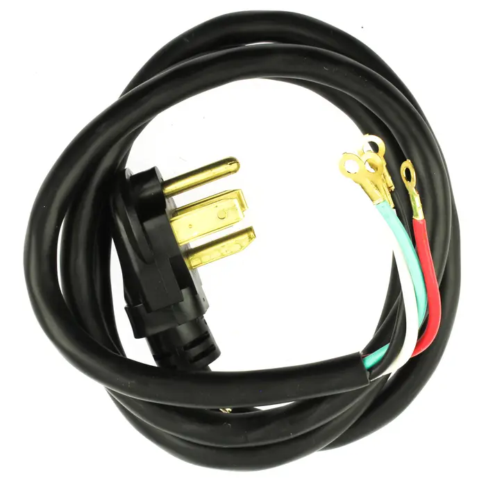 4-prong dryer power cord
